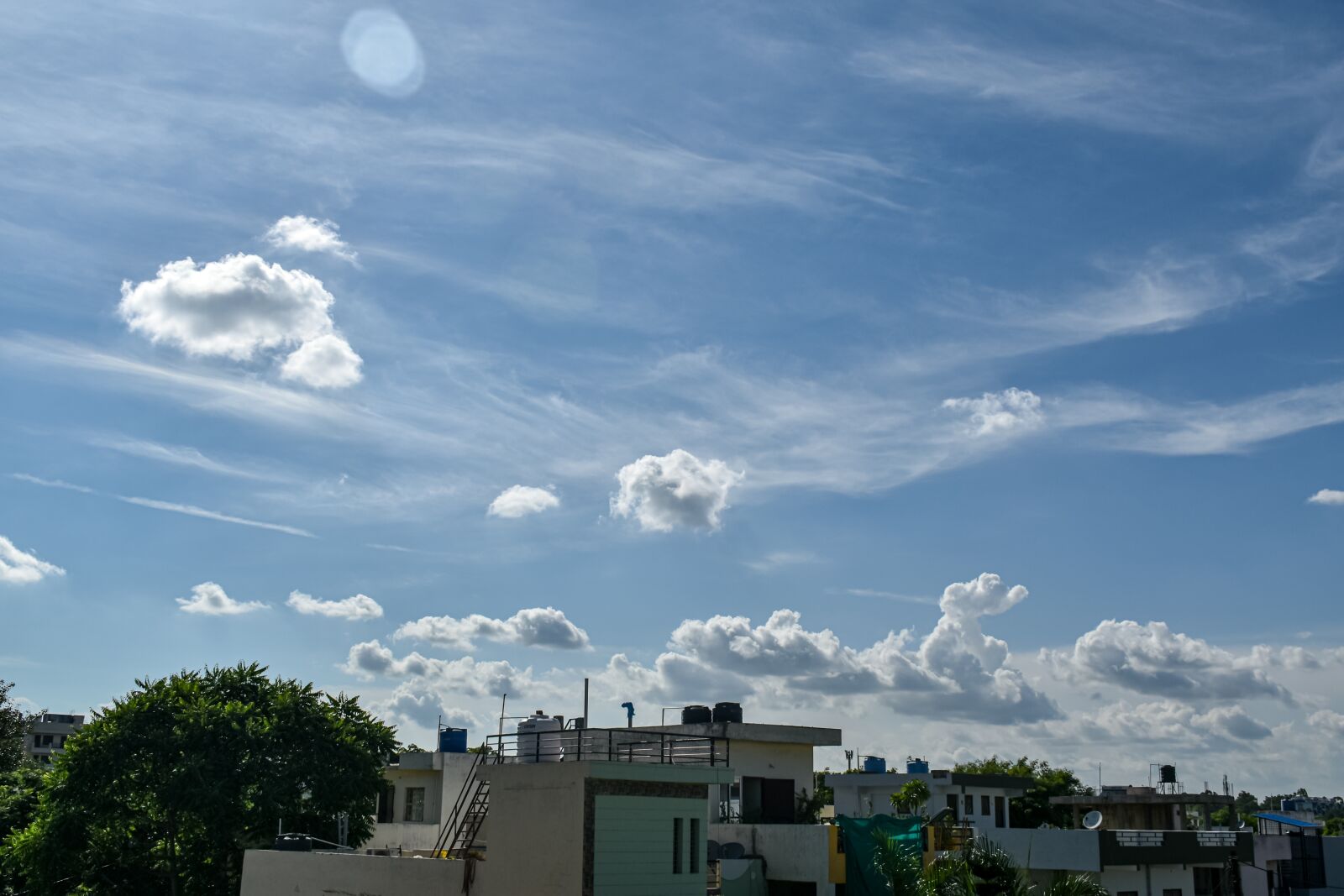 Nikon D3500 sample photo. Sky, blue, space photography