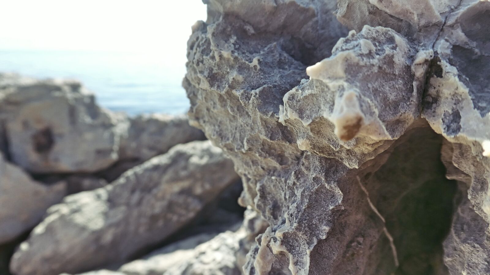 Panasonic DMC-TZ81 sample photo. Croatia, rock, depth of photography
