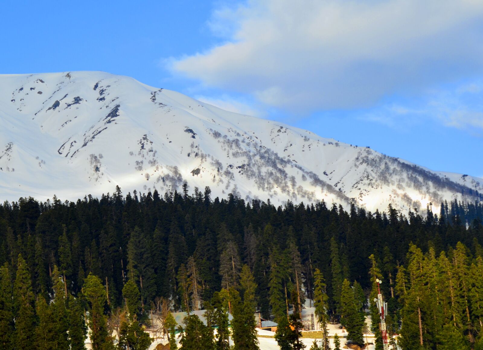 Nikon D5100 sample photo. Snow, kashmir, india photography