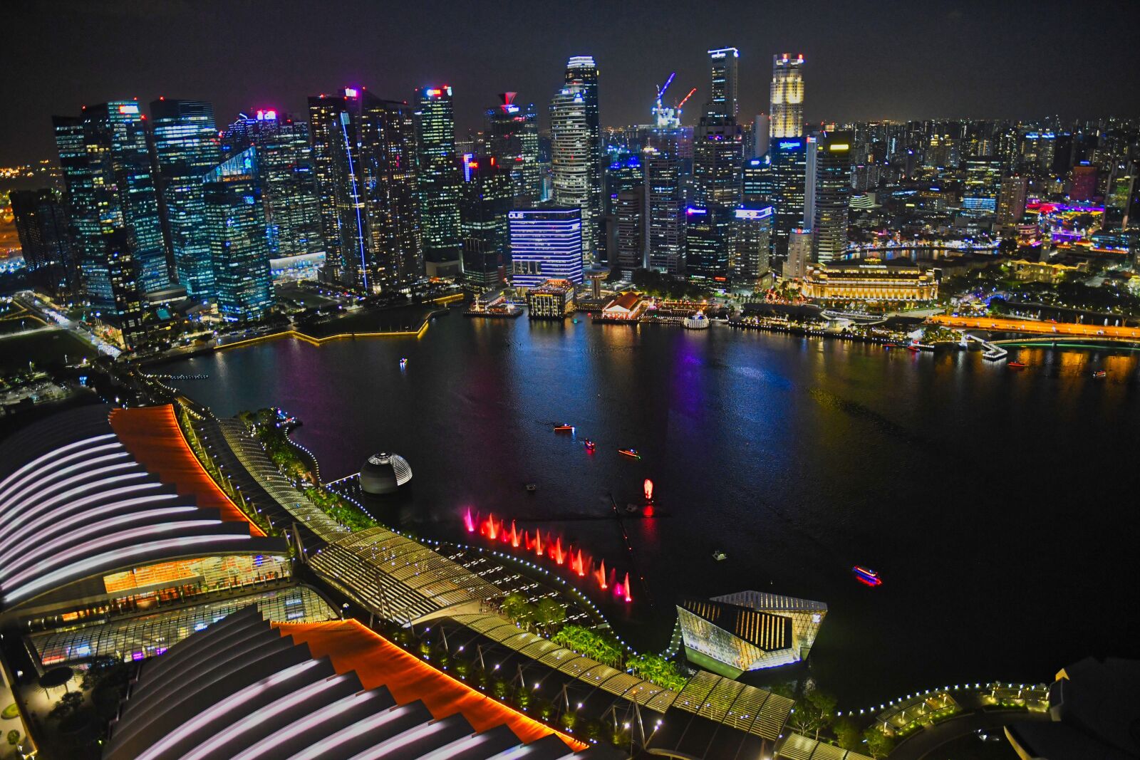 Nikon D500 sample photo. City, night, water photography