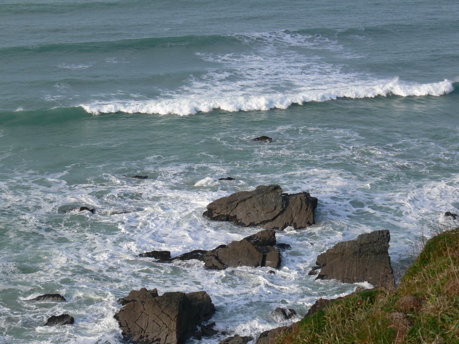 Panasonic DMC-FZ30 sample photo. Cornish, sea, landscape photography