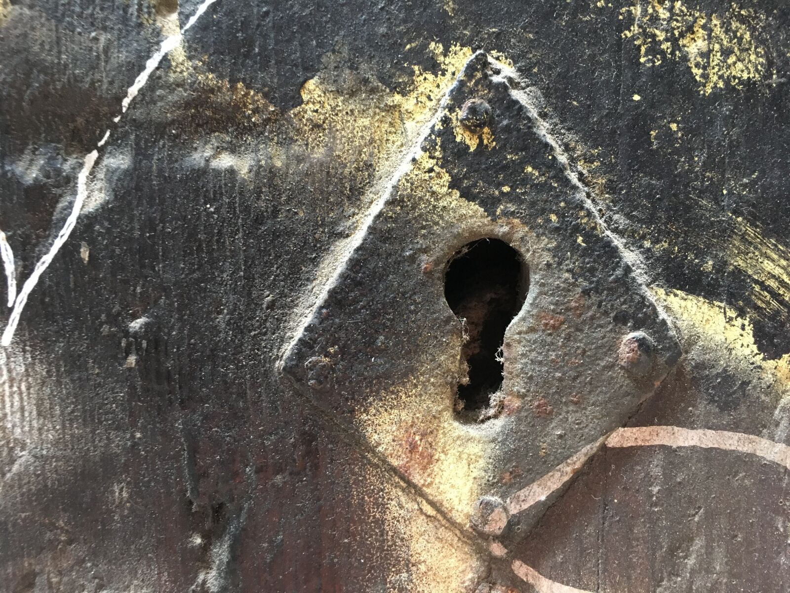 Apple iPhone 6s Plus sample photo. Keyhole, old keyhole, key photography