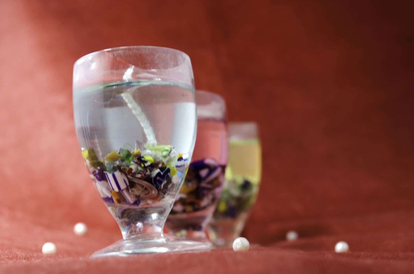 Nikon D5100 sample photo. Candle, glass, liquid, decoration photography