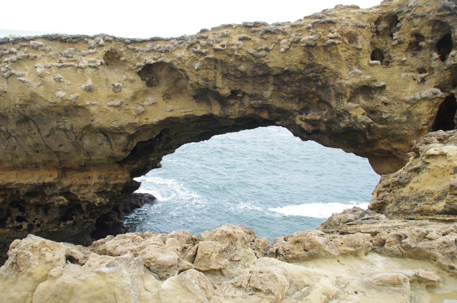 Pentax K-5 sample photo. Biarritz, basque country, ark photography