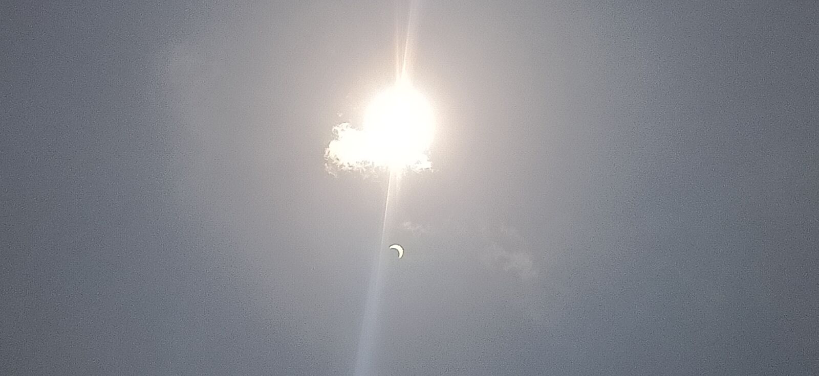 OPPO F11 PRO sample photo. Sun, solar eclipse, direct photography