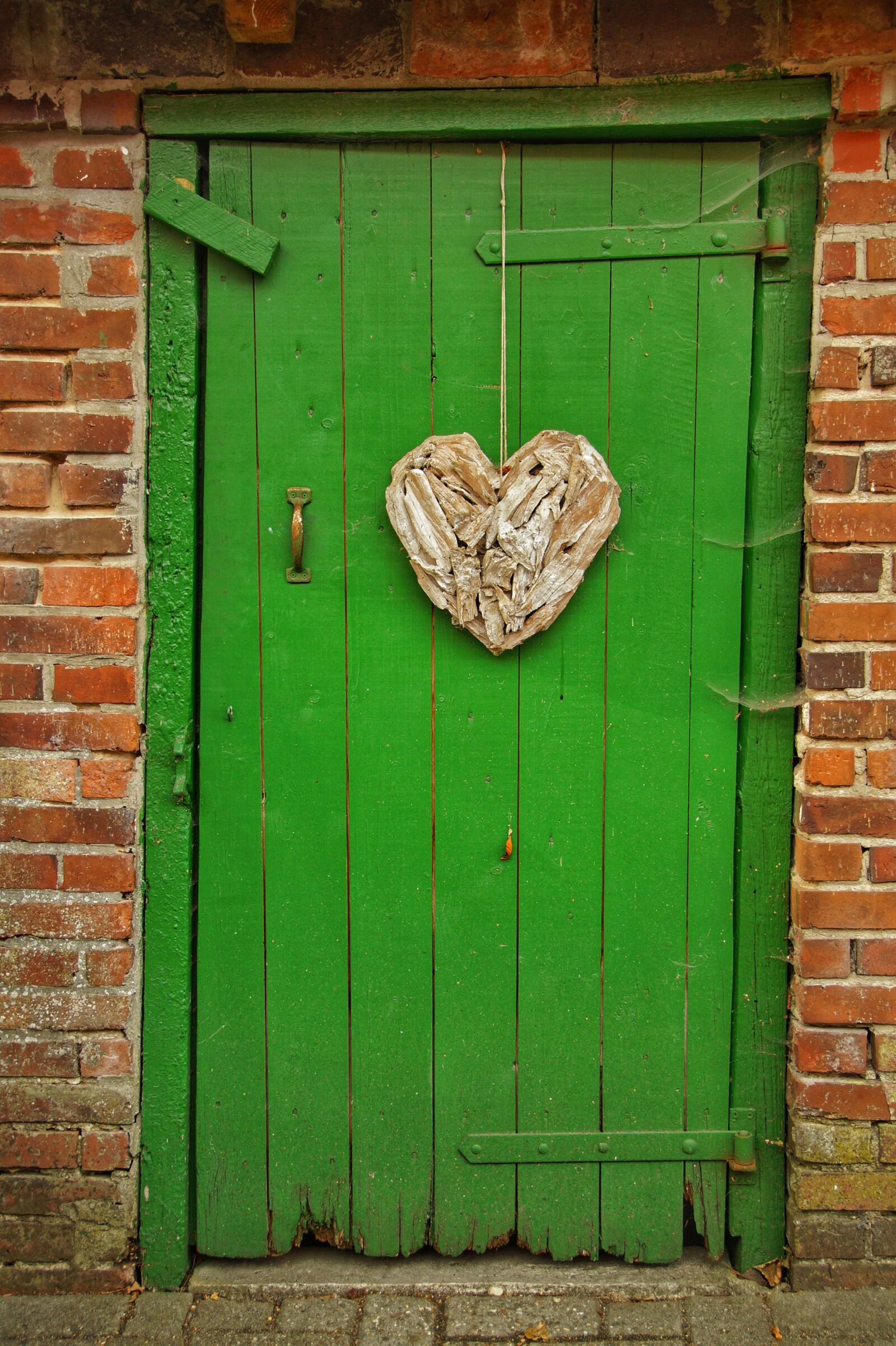 Sony SLT-A58 sample photo. Old wooden door, scale photography