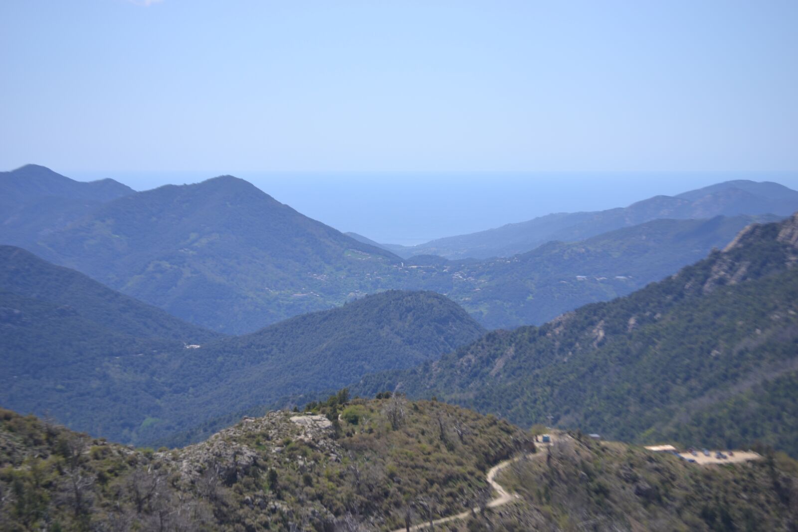 Nikon D3100 sample photo. Mountains, of, corsican photography