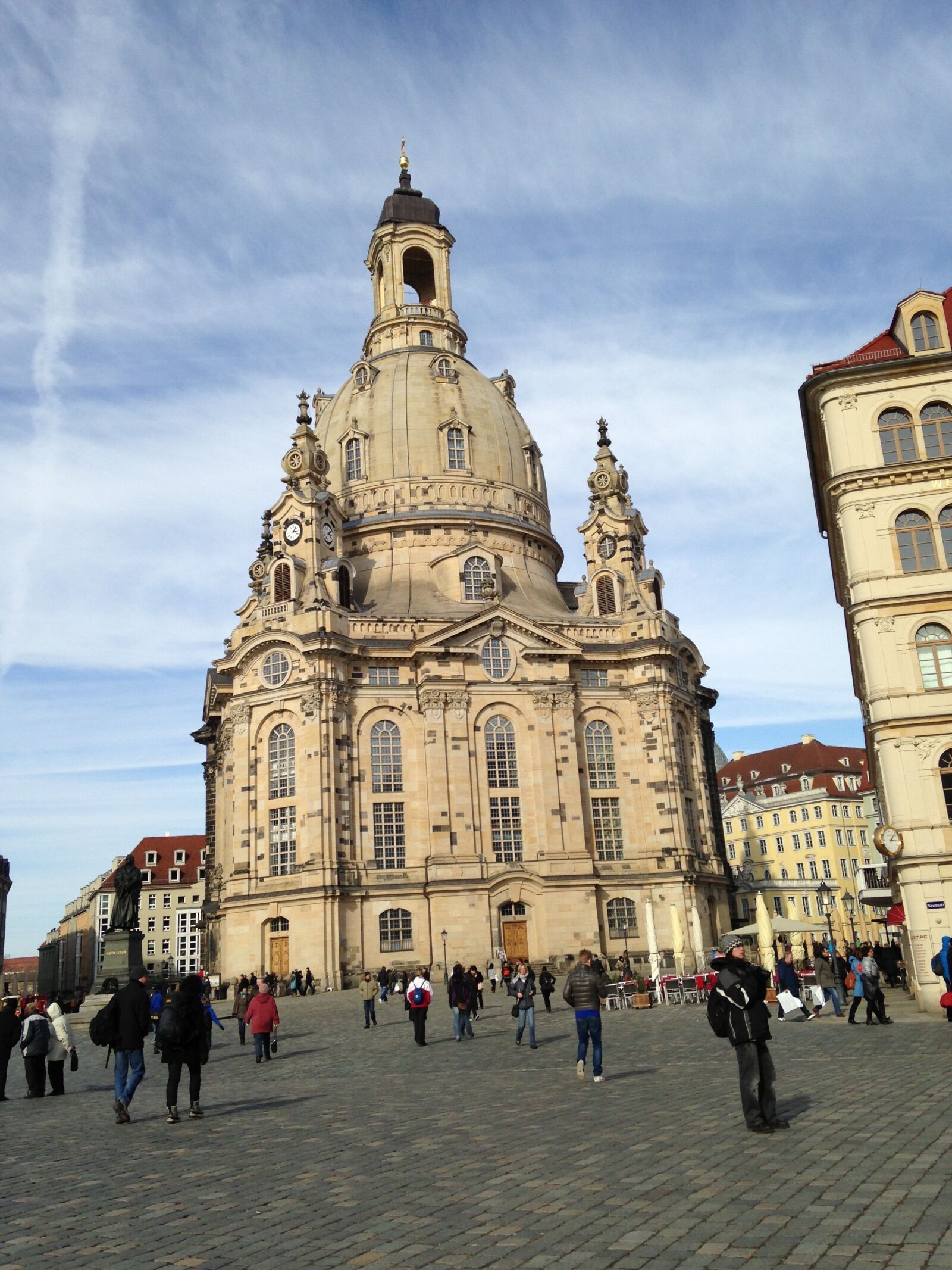 Apple iPhone 5 sample photo. Frauenkirche, dresden, church photography