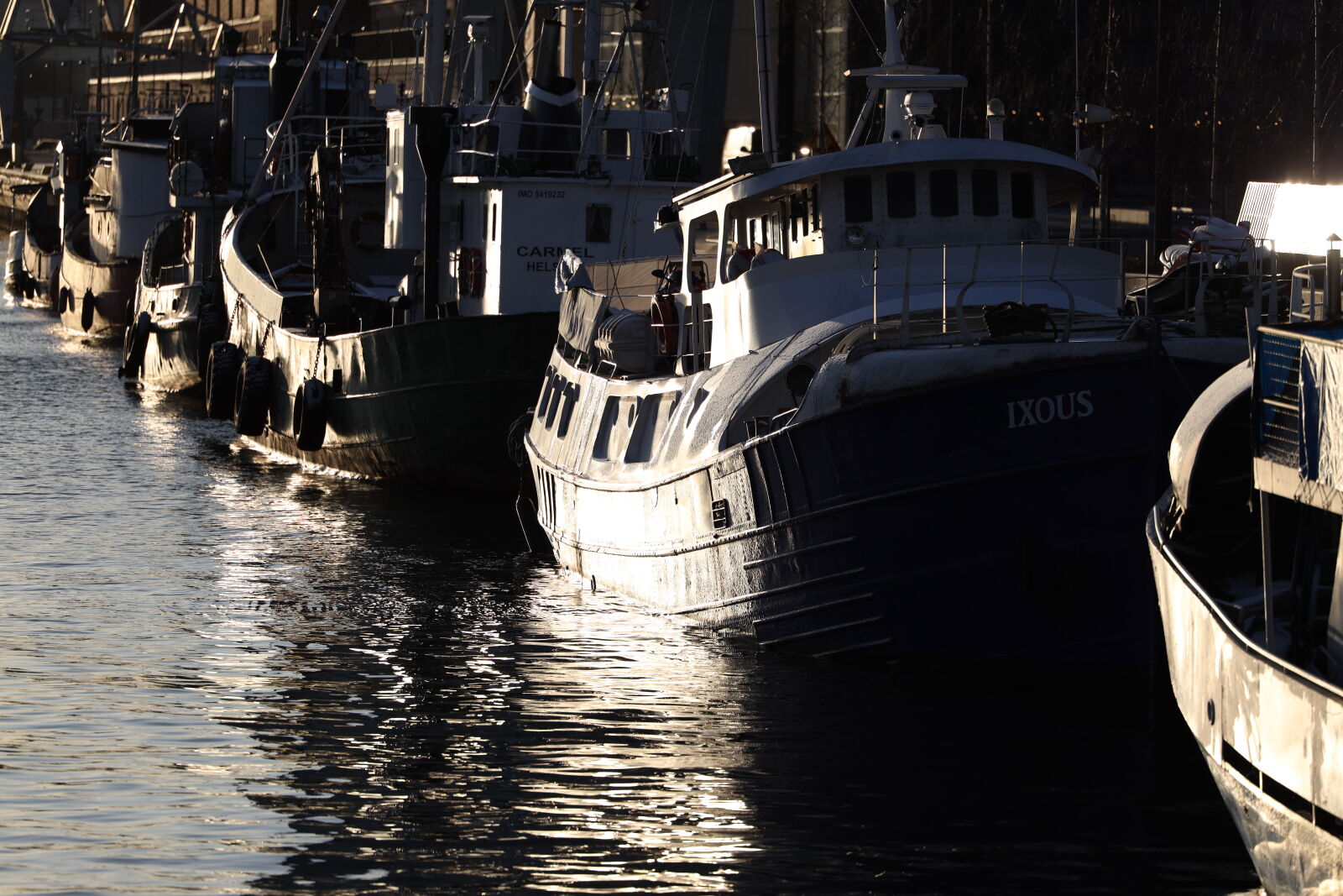 Canon EOS R sample photo. Sunshine harbor photography