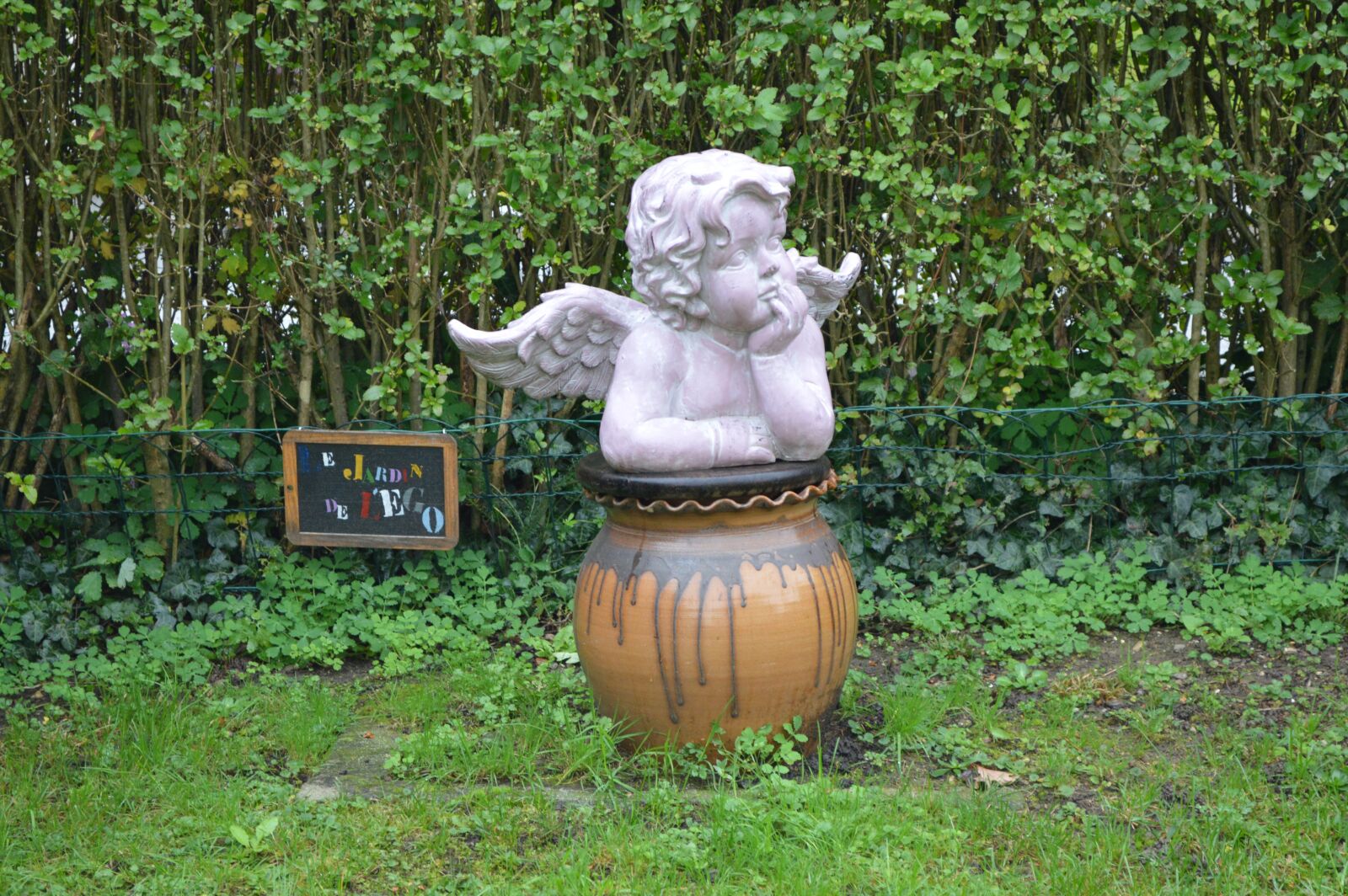 Nikon D3200 sample photo. Statue, angel, sculpture photography