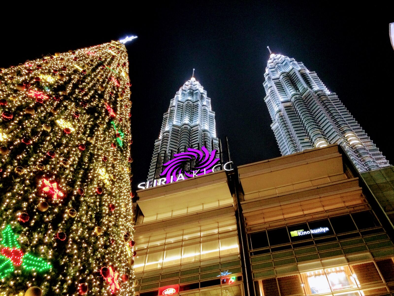 iPhone 5s back camera 4.15mm f/2.2 sample photo. Klcc, building, malaysia photography
