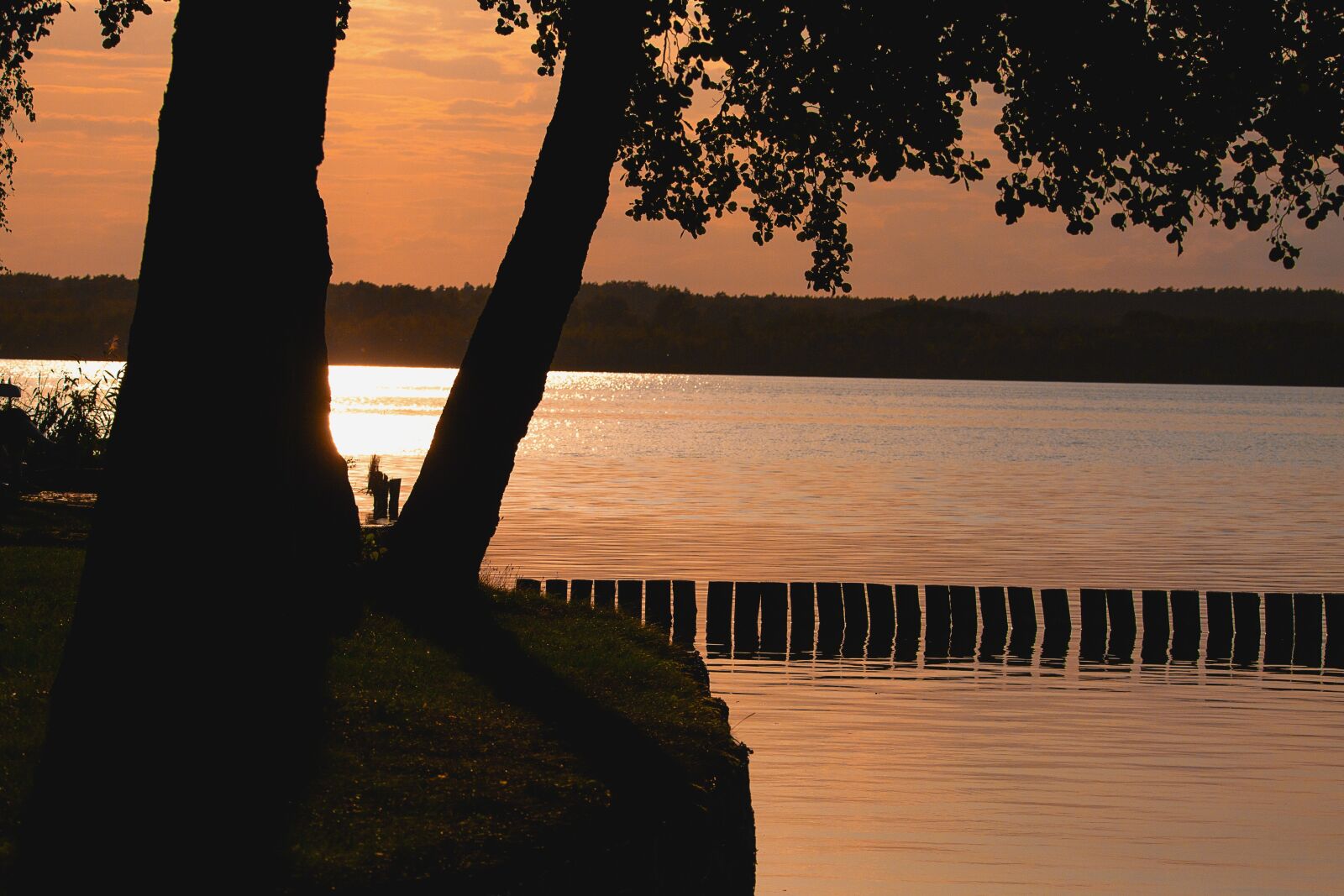 Canon EOS 5D Mark II sample photo. Sunset, lake, water photography