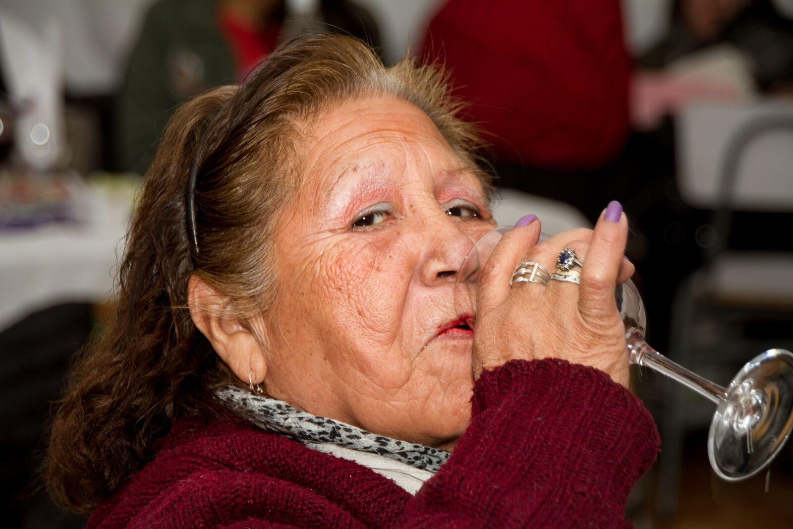 Canon EOS 7D sample photo. Cup, wine, mapuche photography