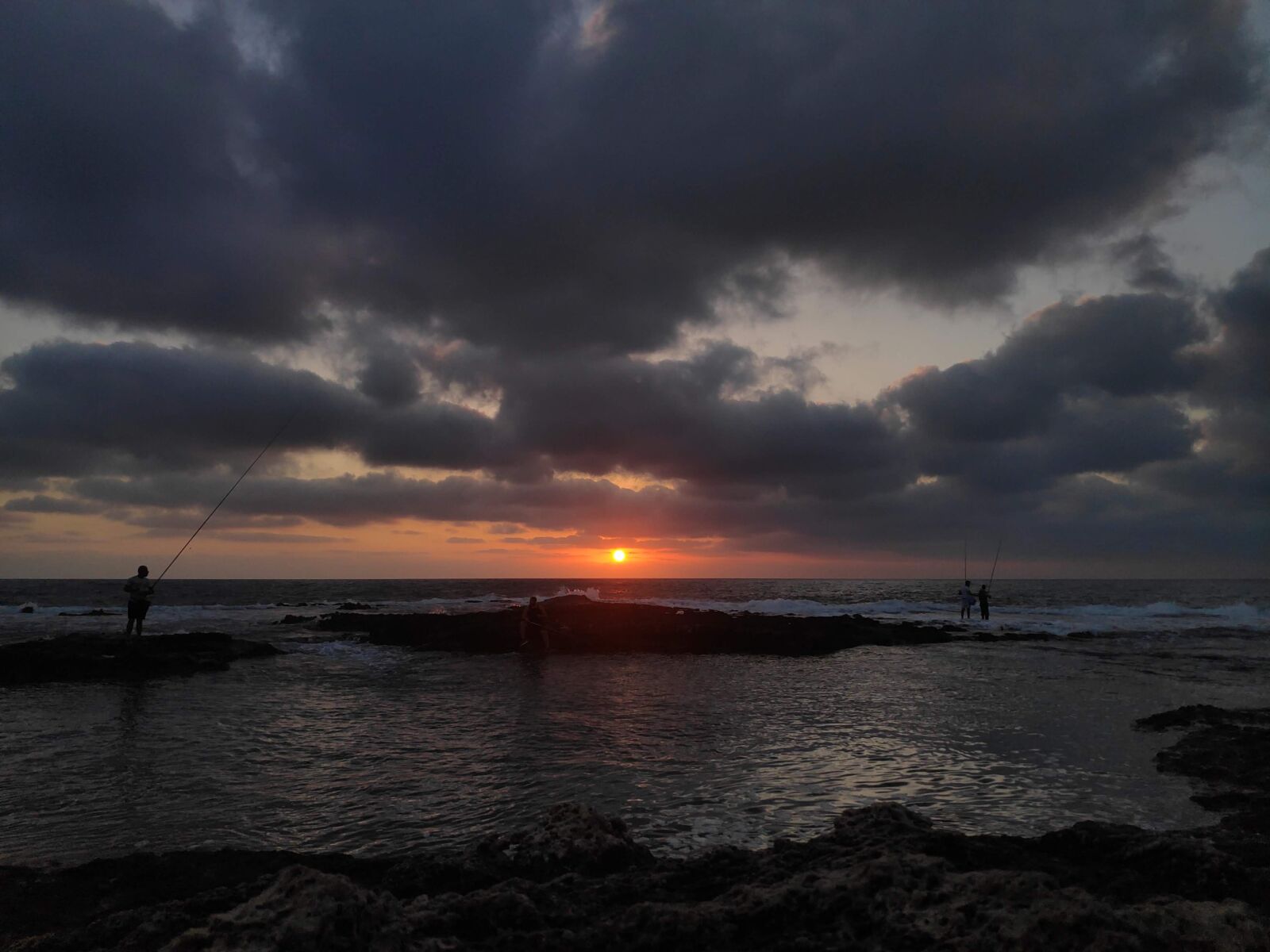 Xiaomi POCO F1 sample photo. Sunset, sea, landscape photography