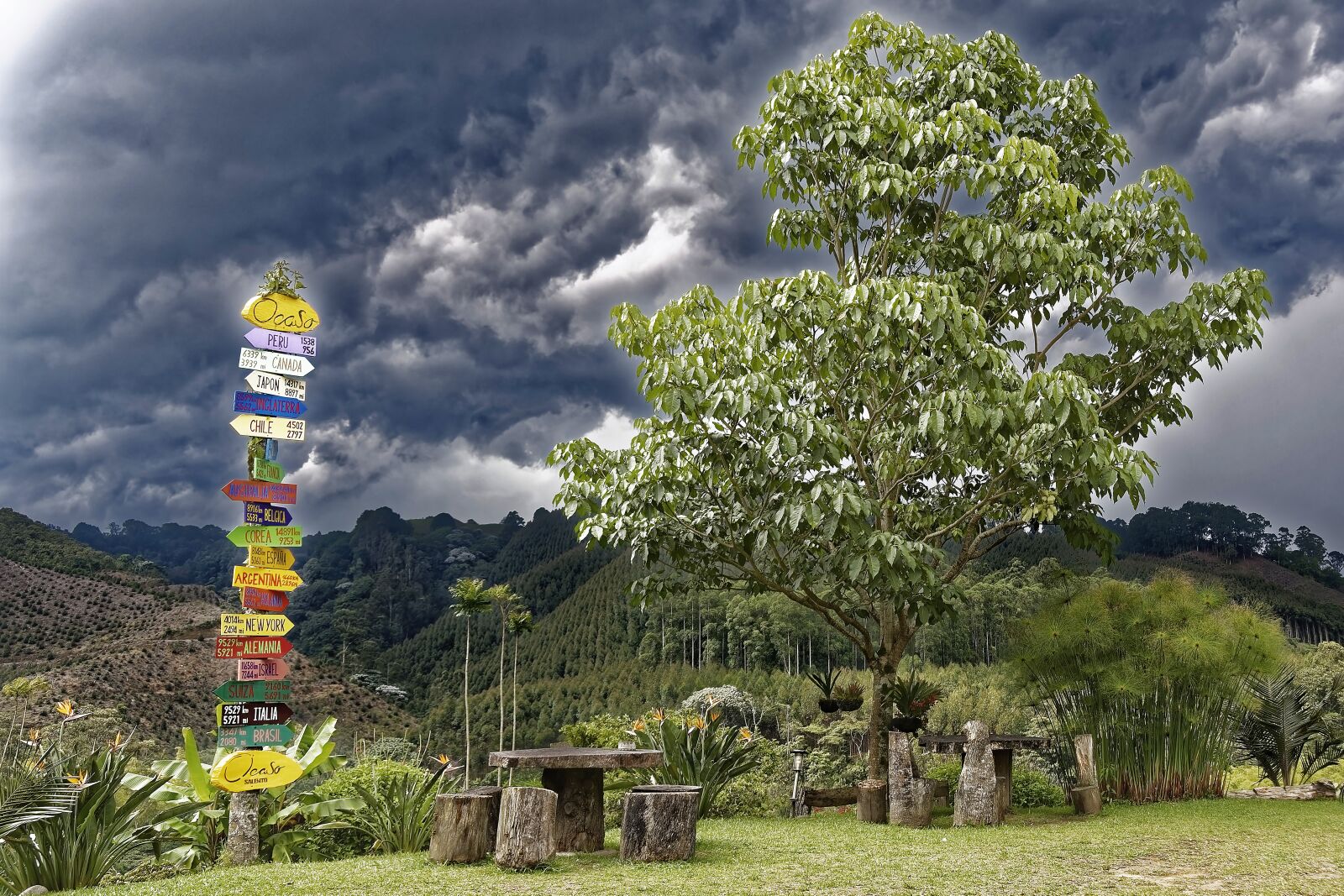 Nikon D500 sample photo. Colombia, landscape, directory photography
