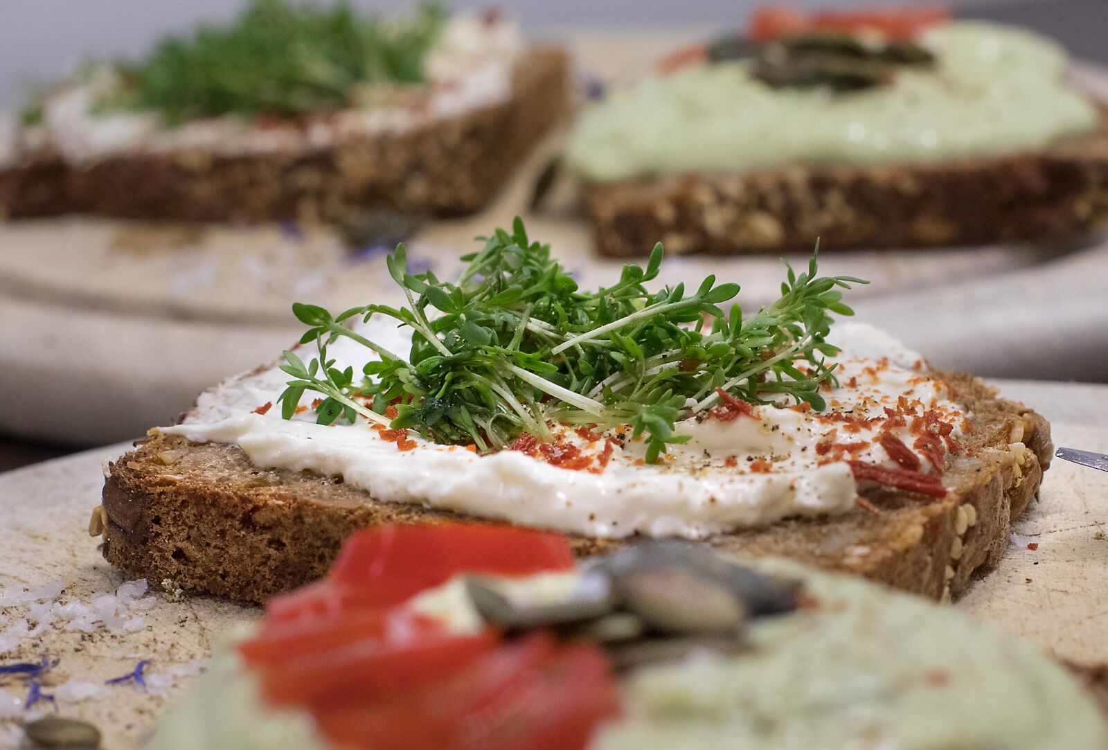 Canon EF 50mm F1.4 USM sample photo. Bread, eat, food photography