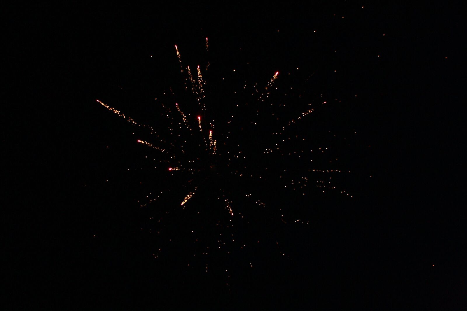 Canon EOS 1000D (EOS Digital Rebel XS / EOS Kiss F) sample photo. Firework, bright light, fire photography