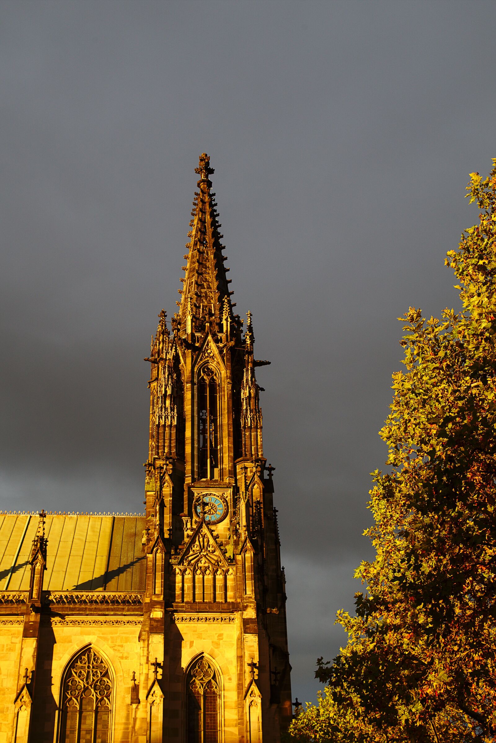 Canon EOS 6D + Canon EF 24-105mm F4L IS USM sample photo. Church, autumn, tree photography