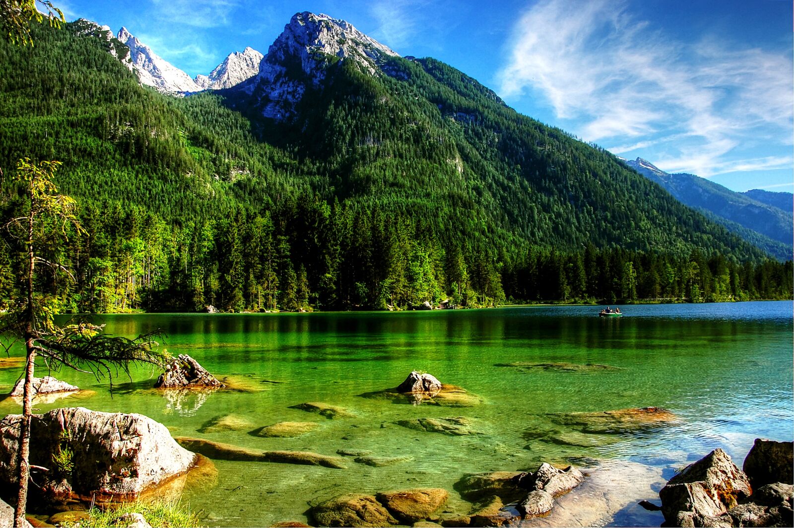 Nikon D40 sample photo. Ramsau, hintersee, alpine photography