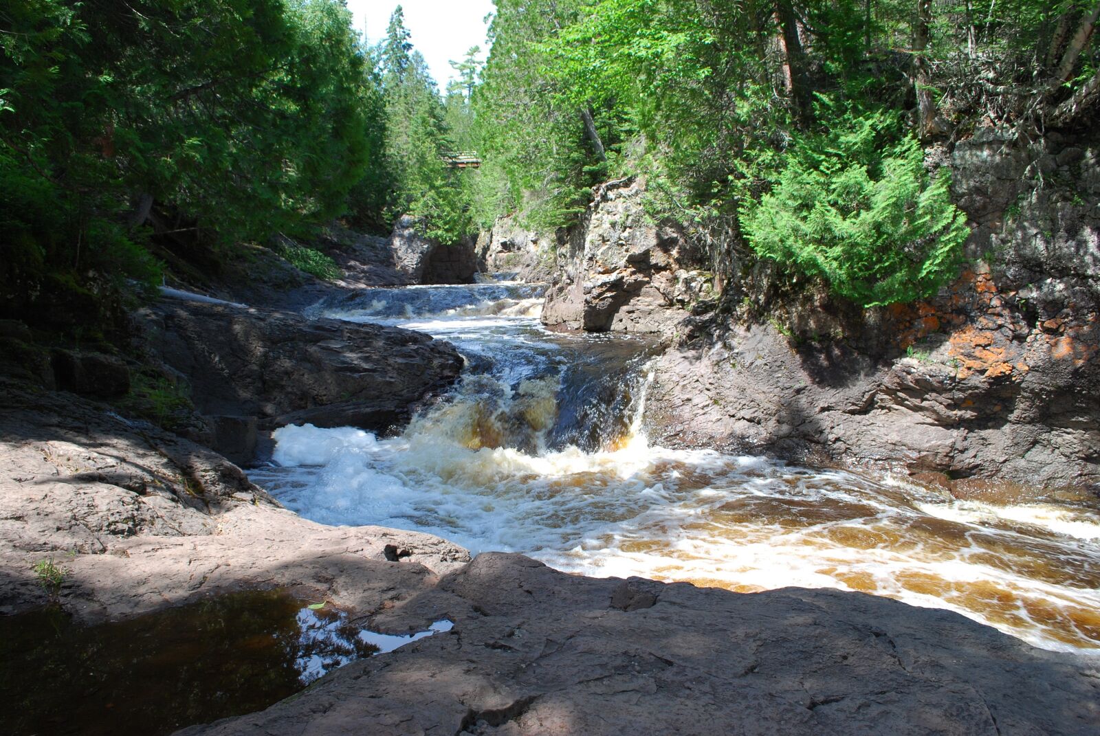 Nikon D60 sample photo. Rocks, stream, river photography