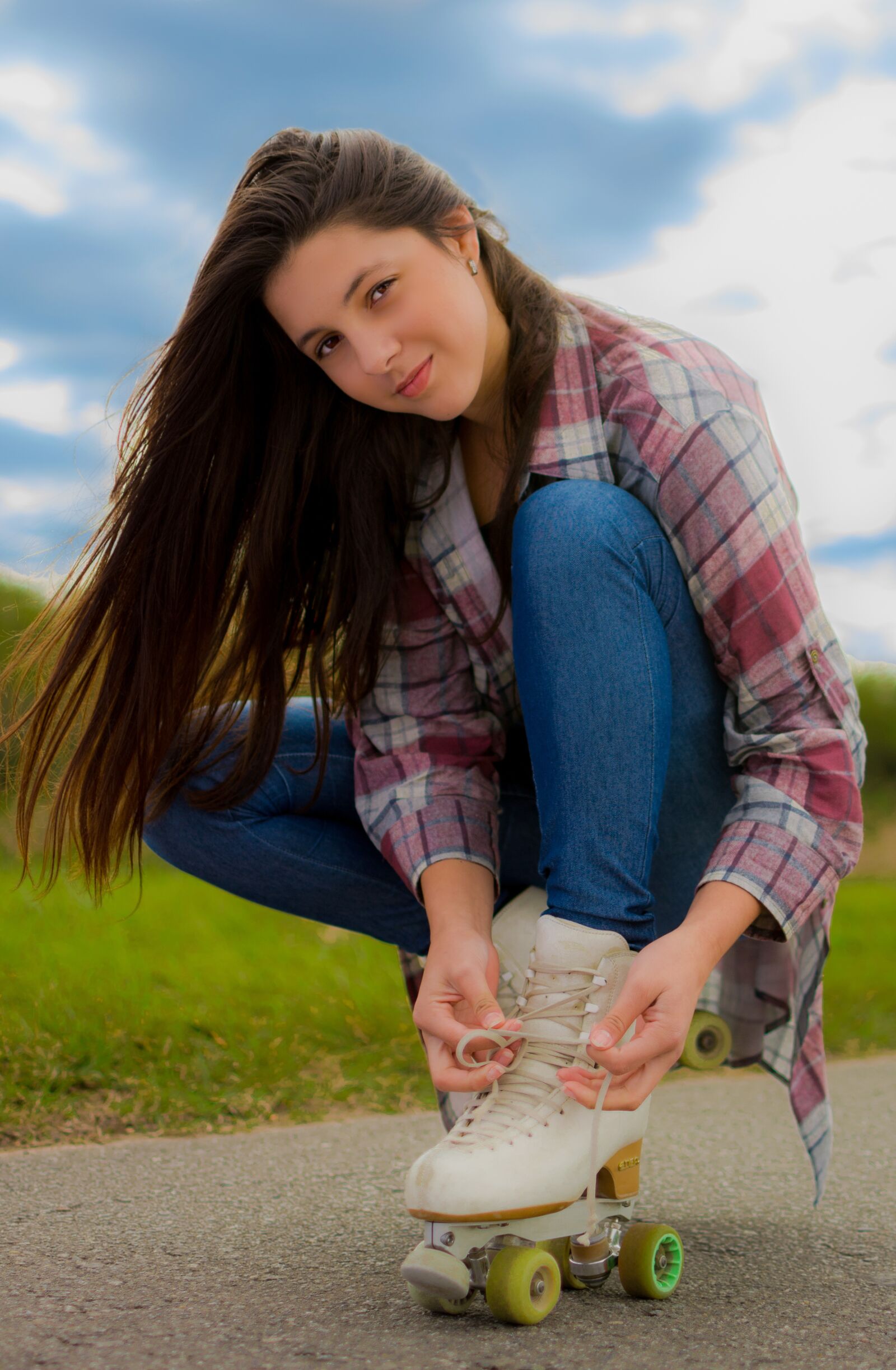 Nikon D7100 sample photo. Skateboard, skater, women photography