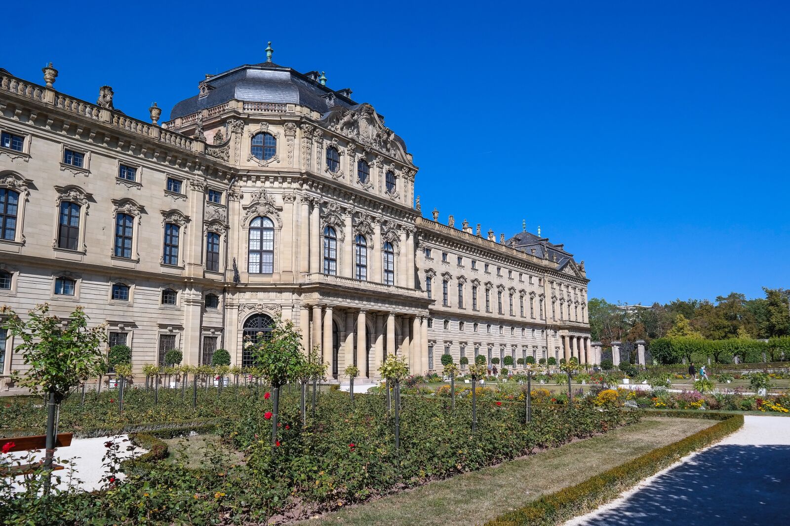 Samsung NX300 sample photo. W rzburg residence, castle photography