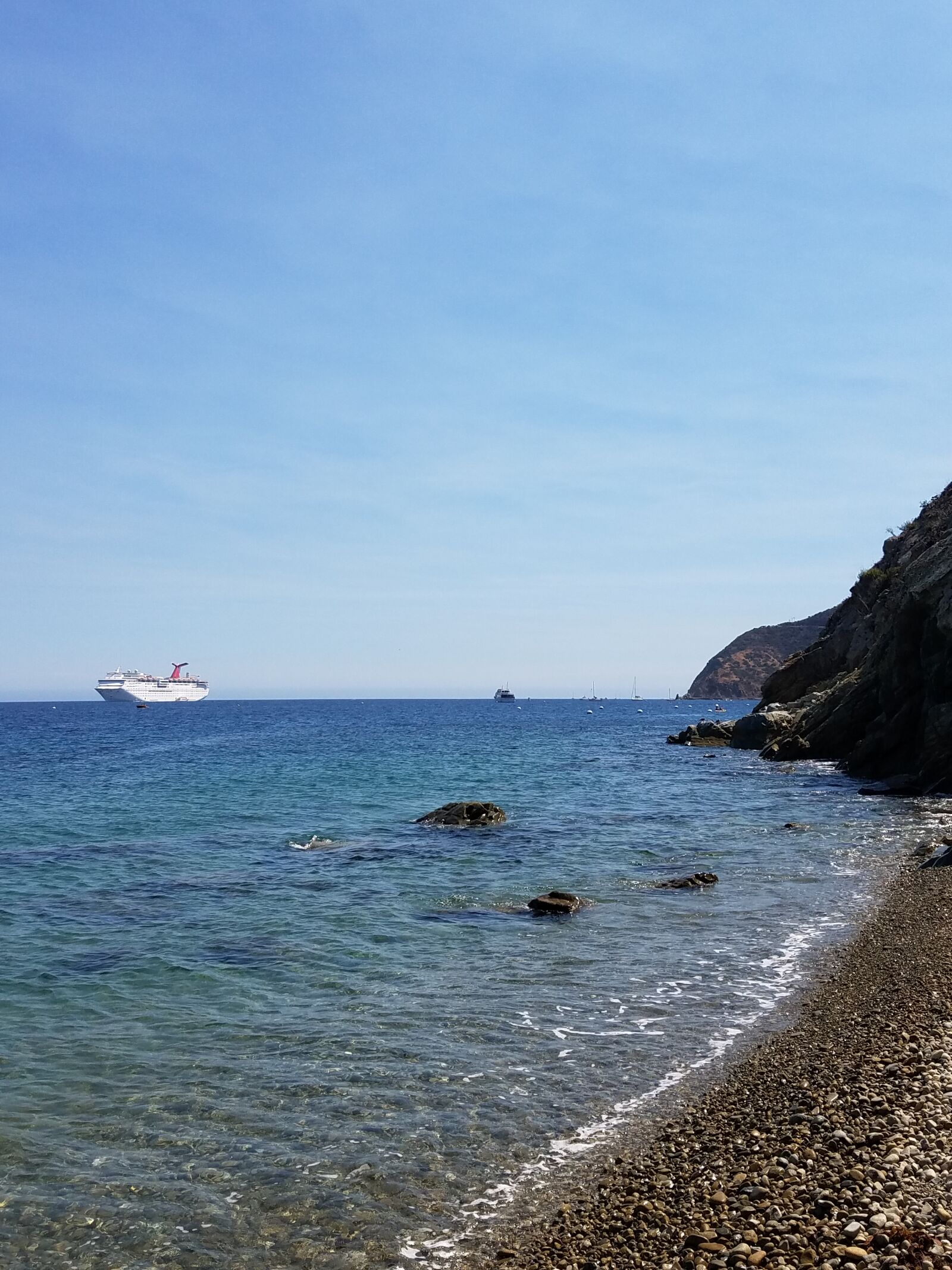 Samsung Galaxy S7 Edge sample photo. Beach, beautiful, catalina, island photography
