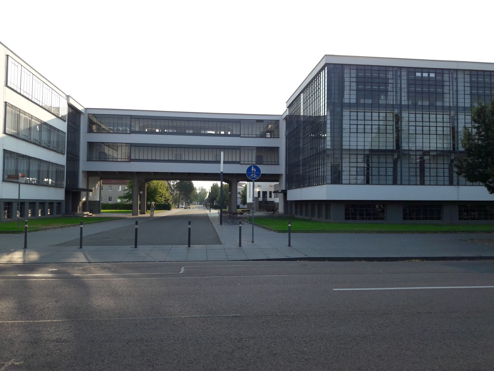Samsung Galaxy A30 sample photo. Dessau, bauhaus, architecture photography