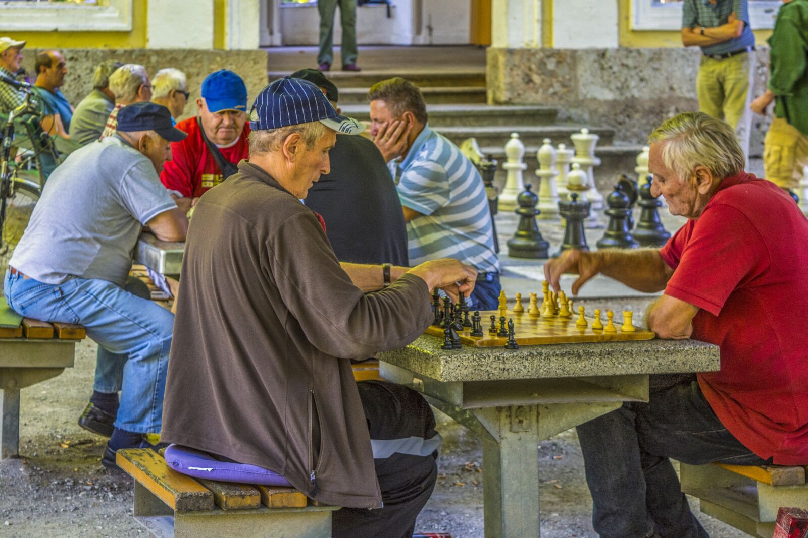 Nikon D5200 sample photo. Senior, elderly, game photography