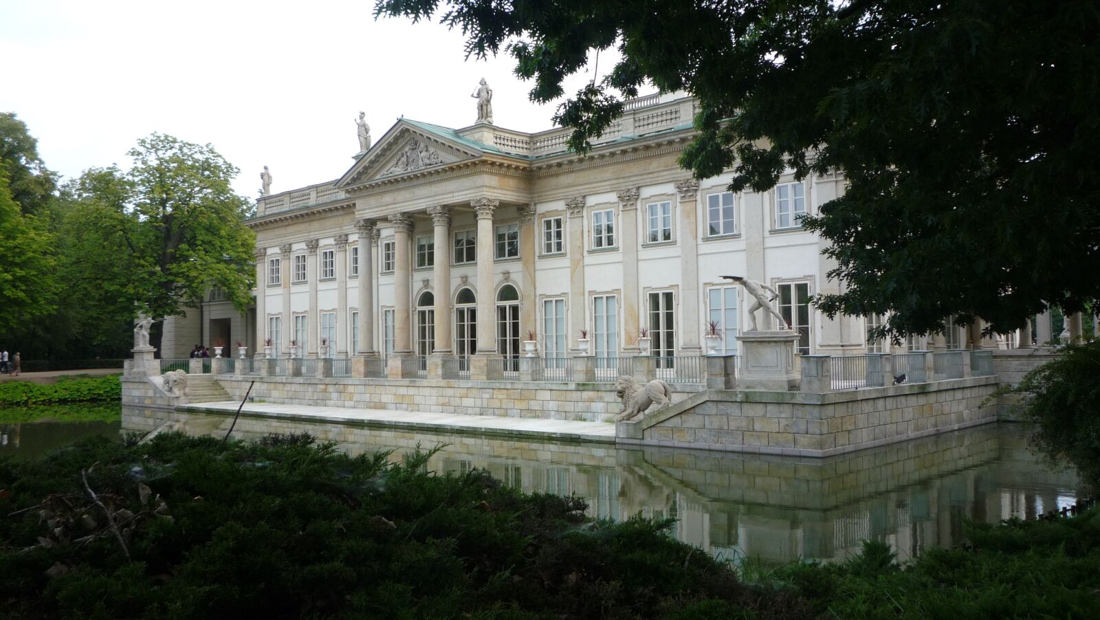 Panasonic DMC-LZ10 sample photo. Architecture, building, lazienki palace photography