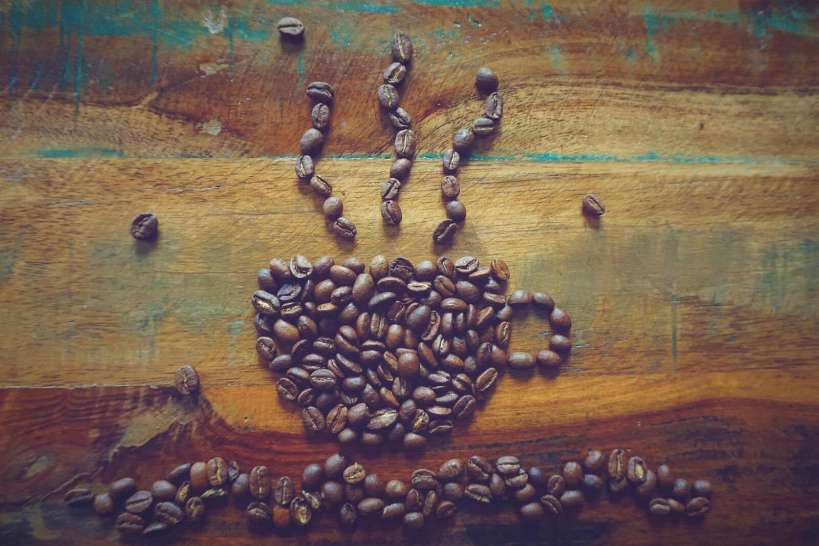 Sony a6000 sample photo. Coffee cup, bean, coffee photography