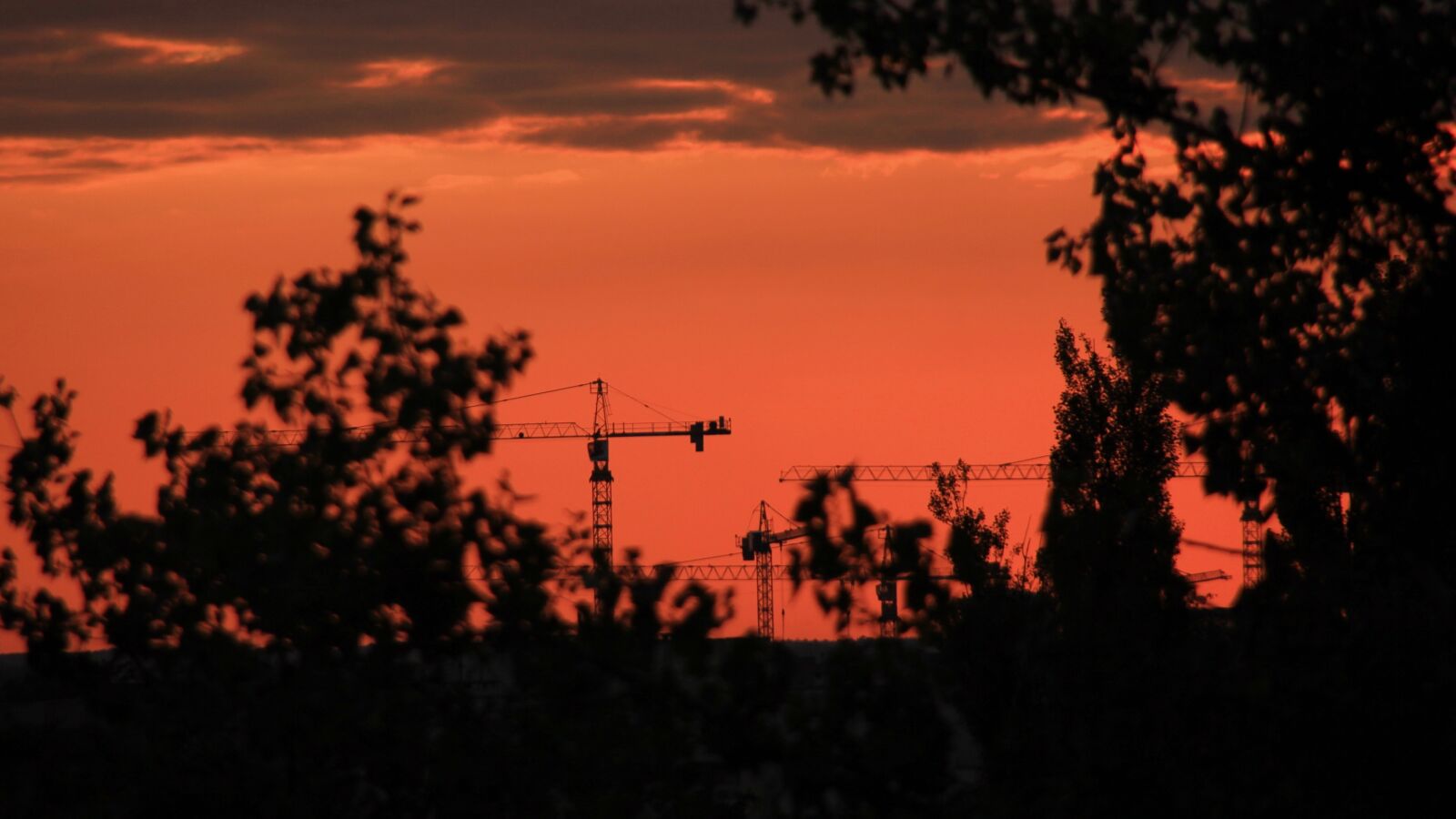Canon EOS 60D sample photo. Red sky, west, sky photography