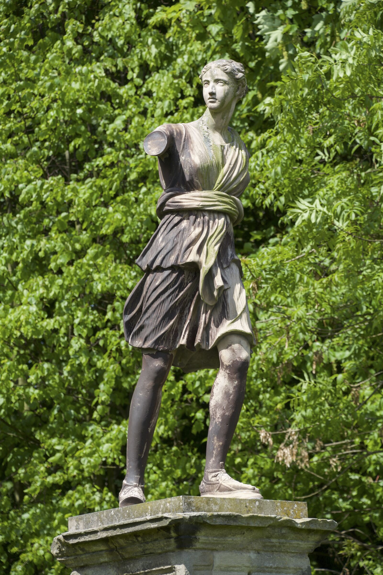 Nikon D7100 sample photo. Statue, garden, sculpture photography