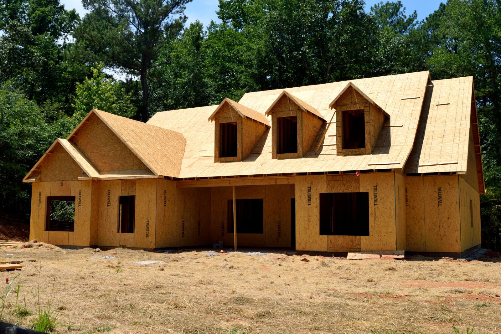 Nikon D3300 sample photo. Home construction, wood, home photography