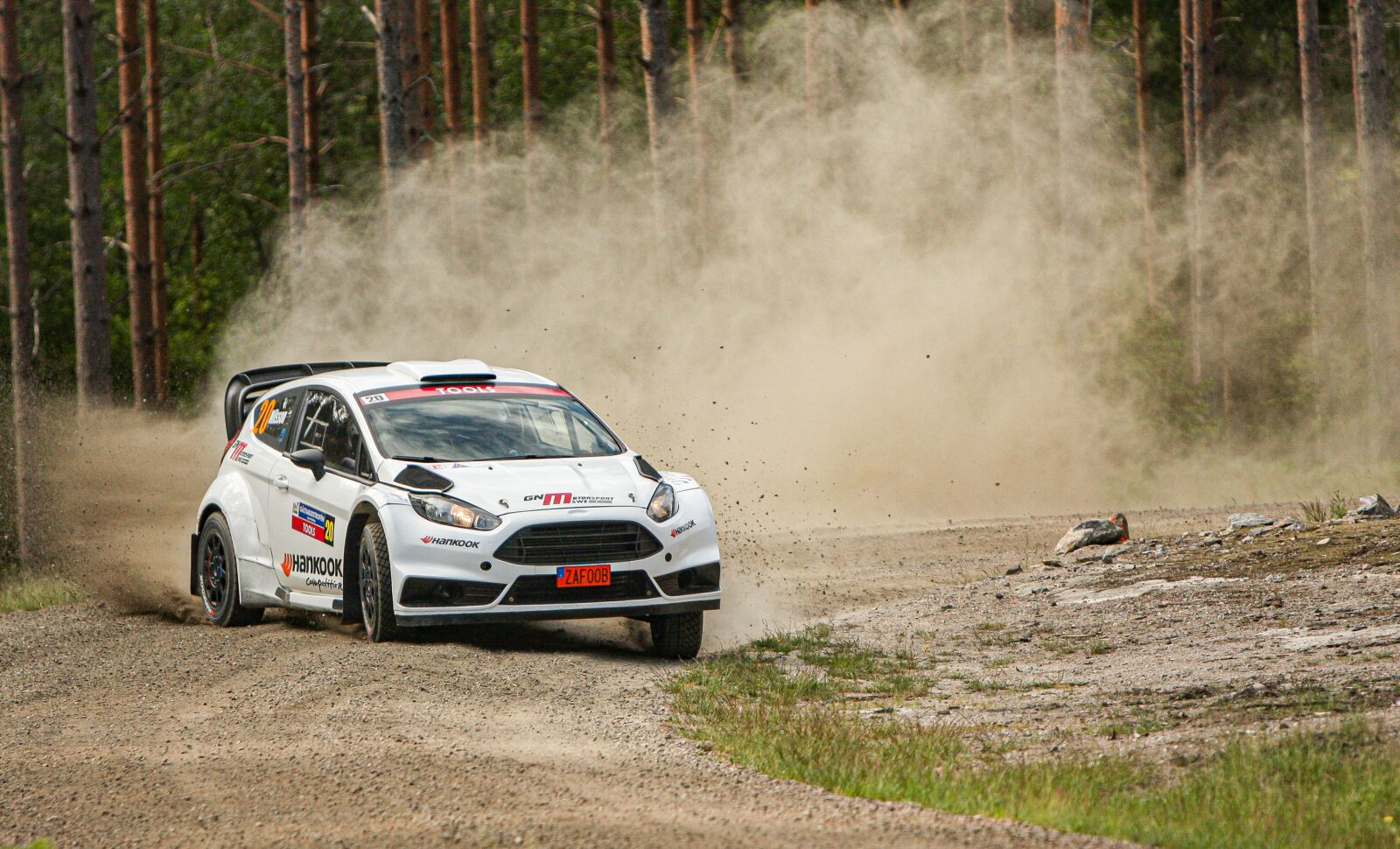Canon EOS 40D + Canon EF 70-200mm F2.8L IS USM sample photo. Rally, ford fiesta wrc photography