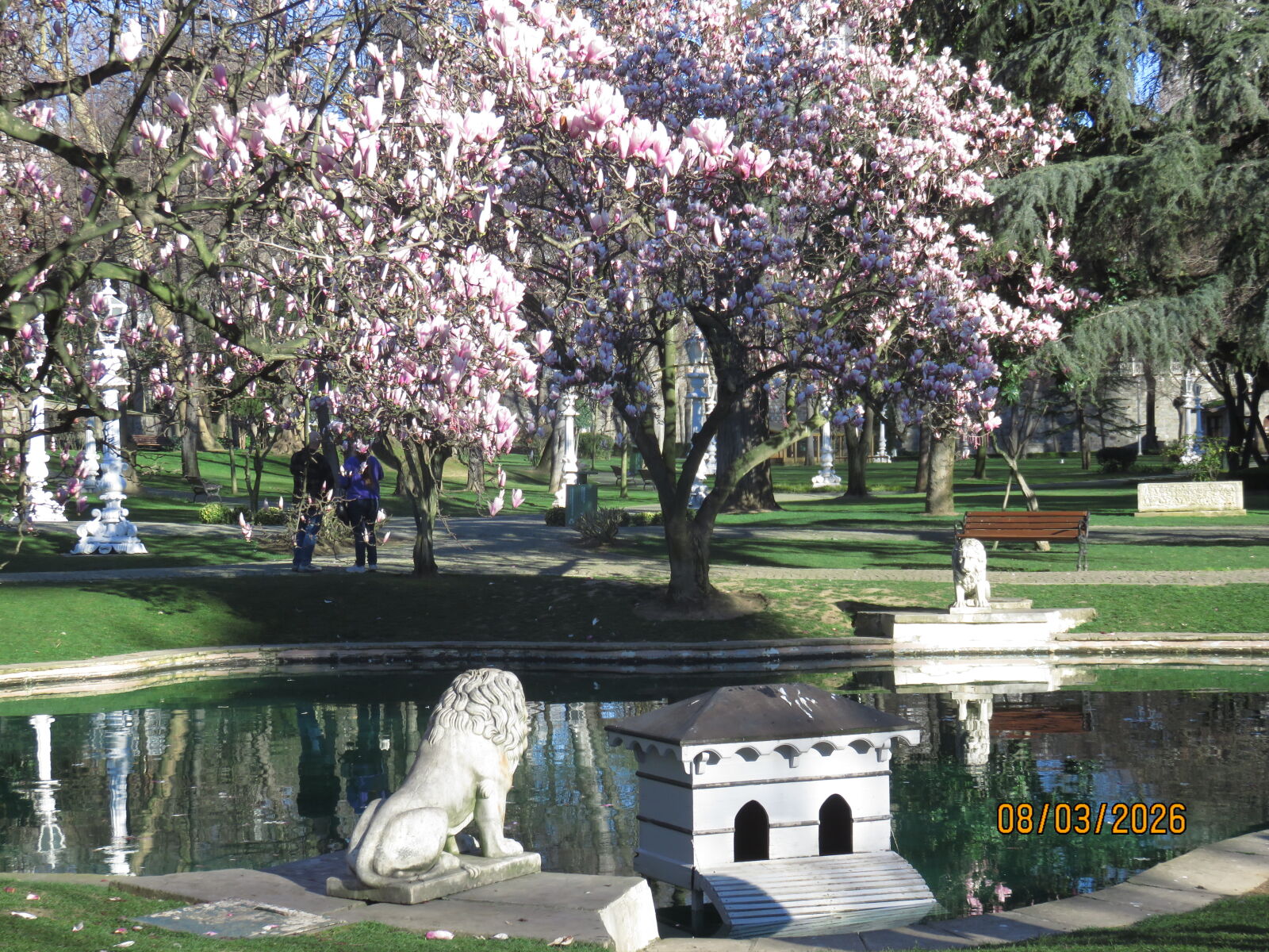 Canon PowerShot SX700 HS sample photo. Garden in ihlamur pavilion photography
