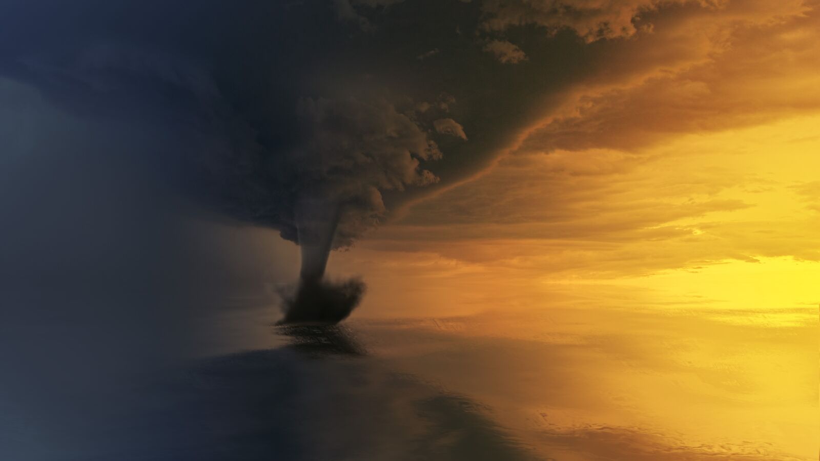 Sony a7 + Sony DT 50mm F1.8 SAM sample photo. Tornado, wind shear, ocean photography