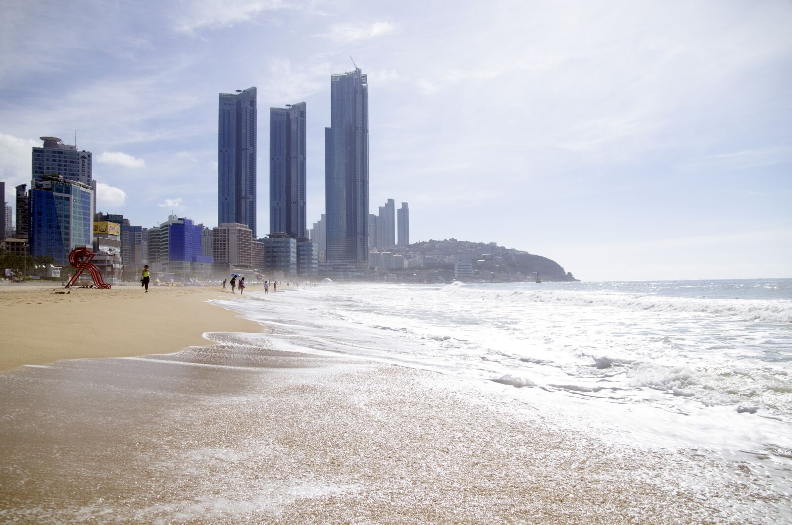 Nikon D7000 sample photo. Haeundae beach, sea, busan photography
