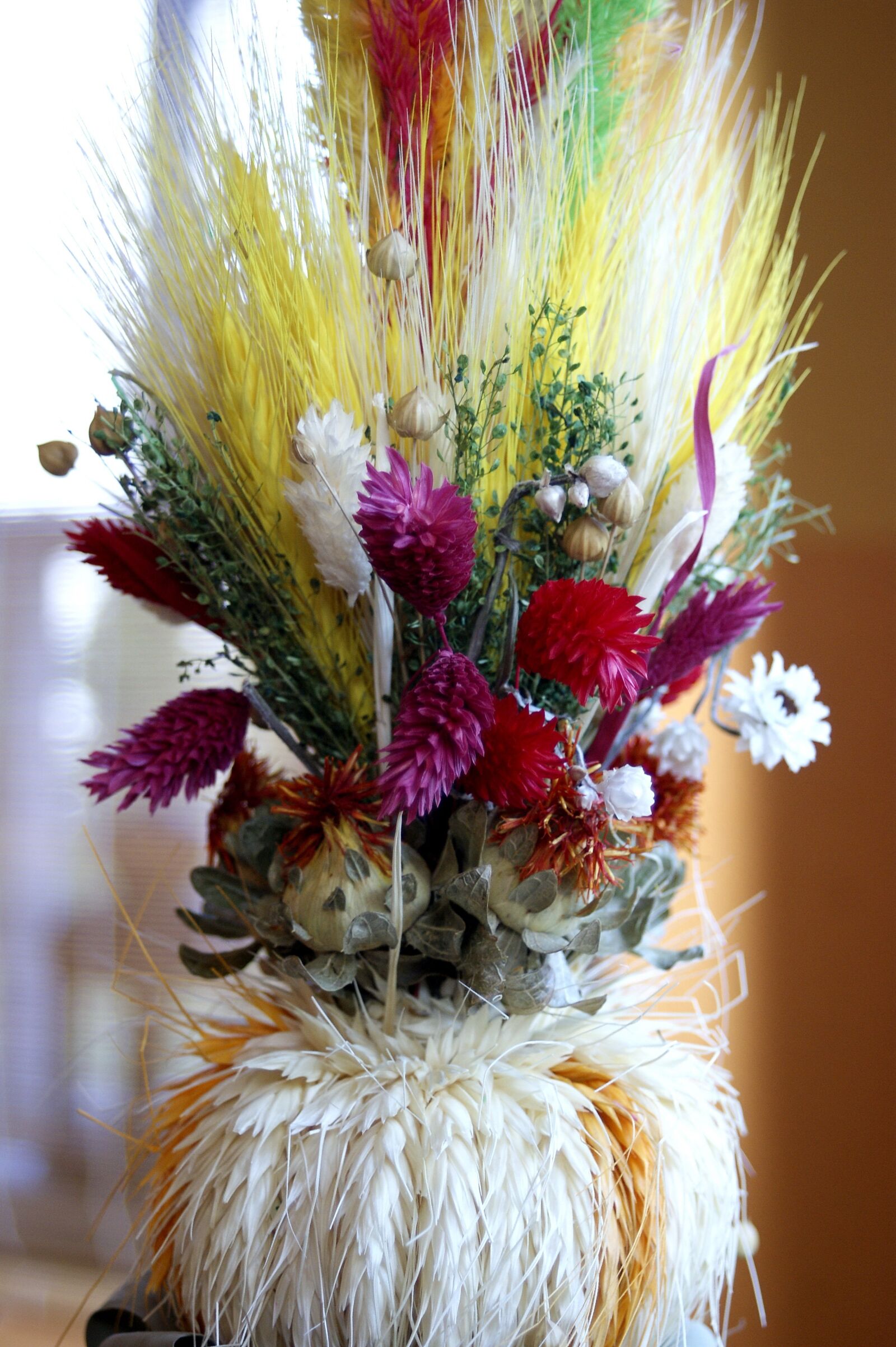 Sony Alpha DSLR-A290 sample photo. Easter palm, easter, dried photography