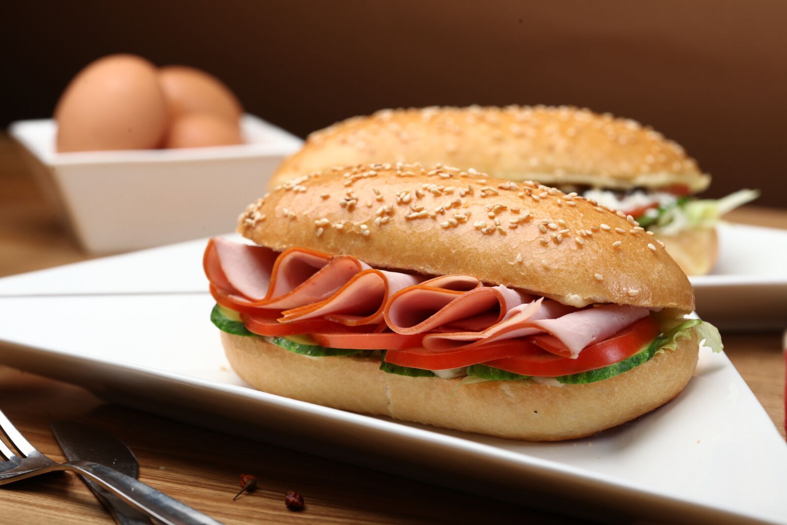 Canon EOS 5D Mark II sample photo. Sandwich, breakfast, a sandwich photography