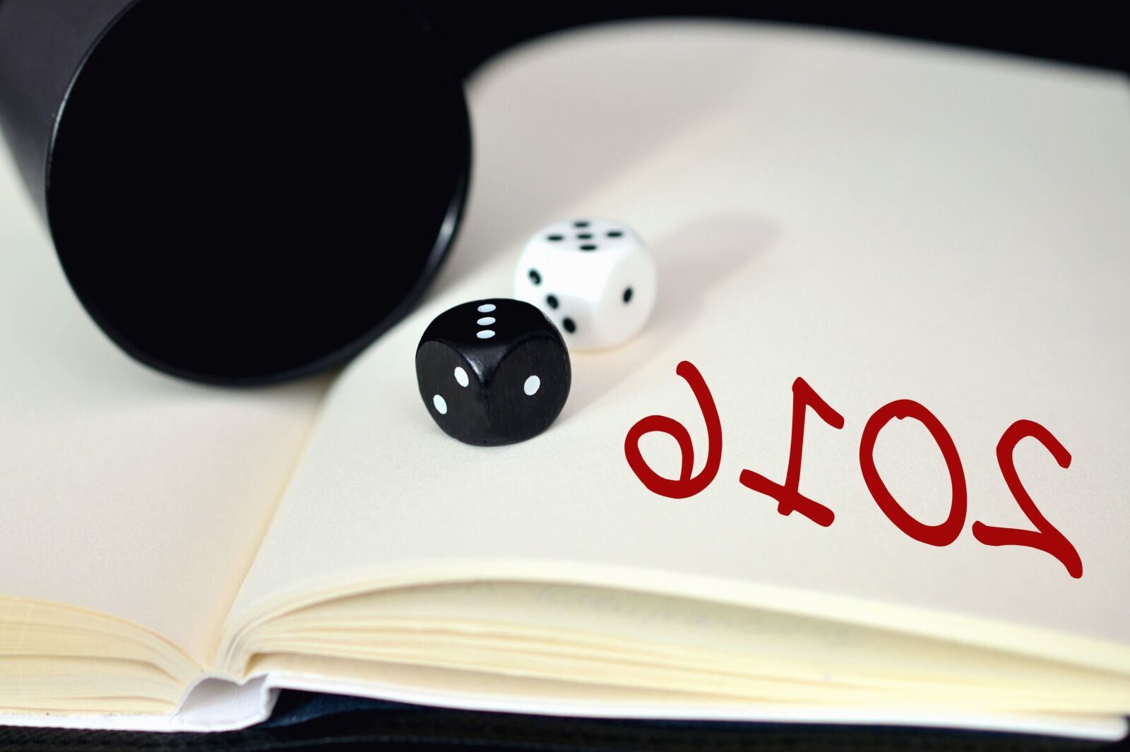 Nikon D5100 sample photo. Dice, notes, paper, game photography