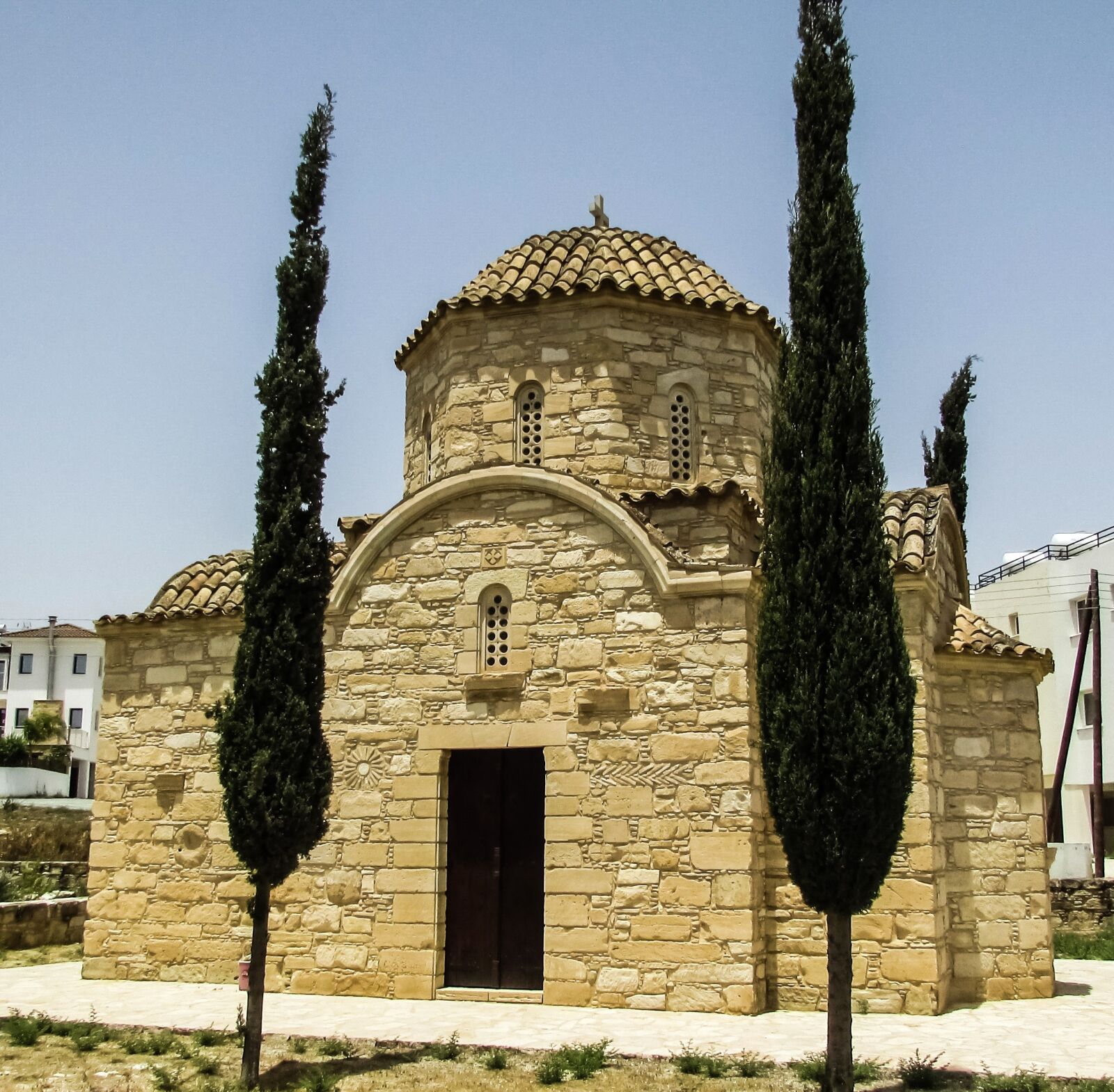 Canon PowerShot SX400 IS sample photo. Cyprus, tersefanou, church photography