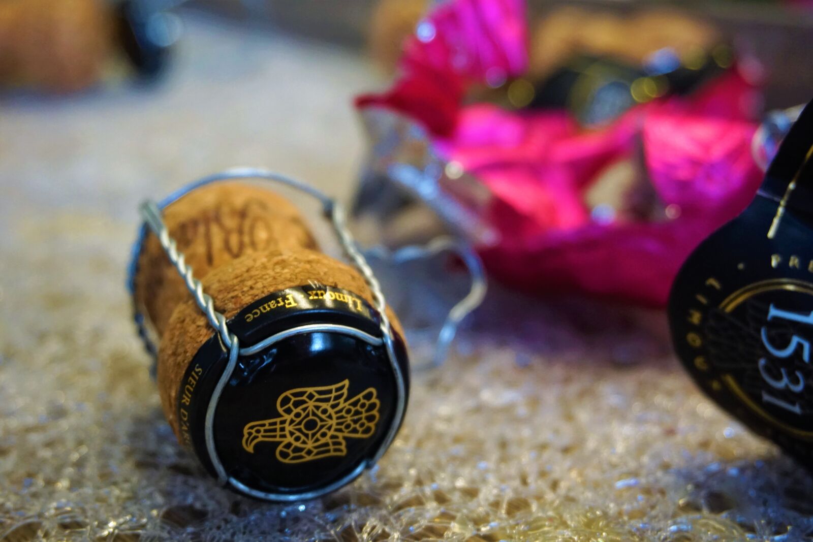 Sony a6000 sample photo. Celebrate, celebration, champagne, cork photography