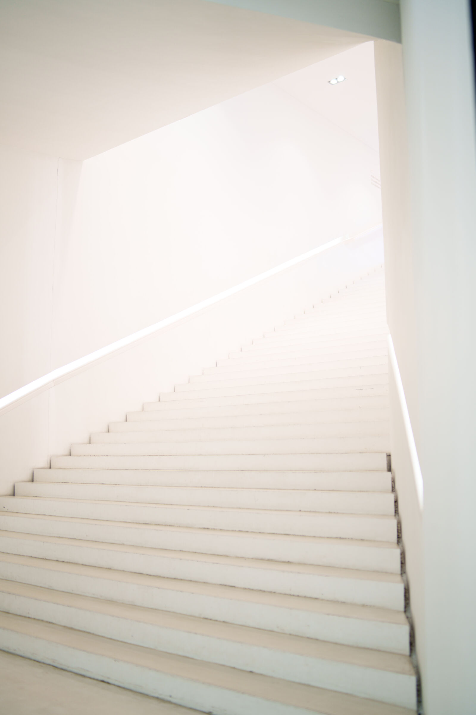 Samyang AF 35mm F1.4 P sample photo. White staircase photography