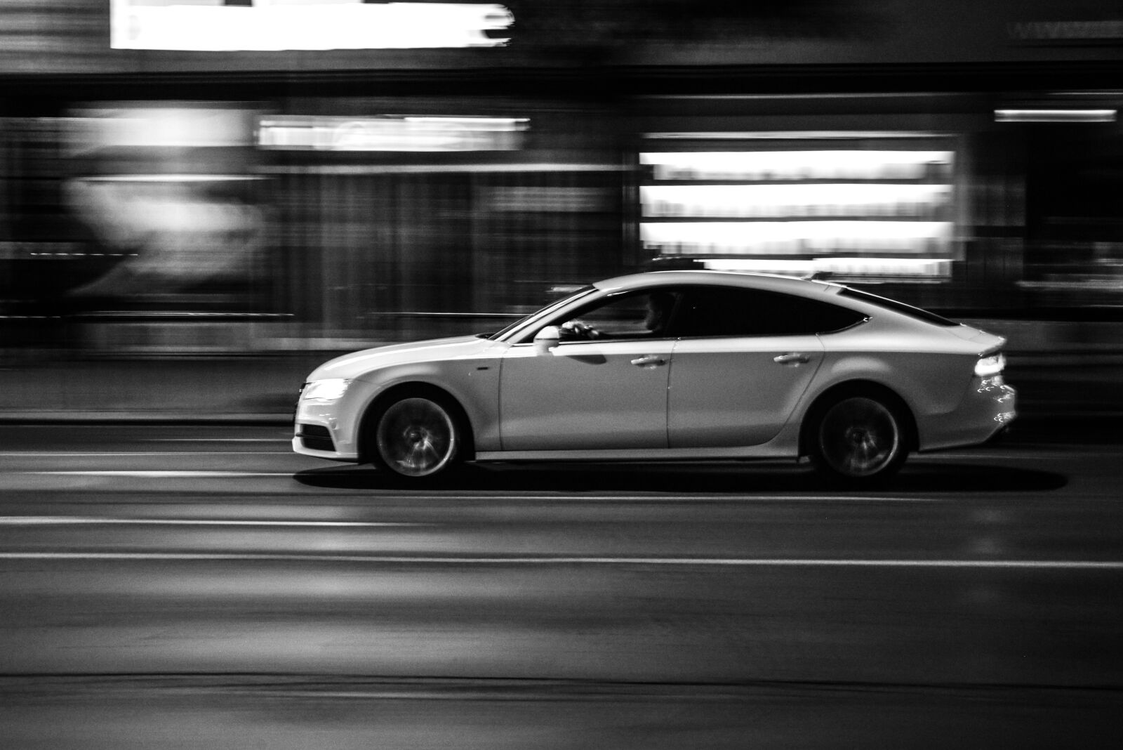 Nikon D610 sample photo. Auto, black, and, white photography