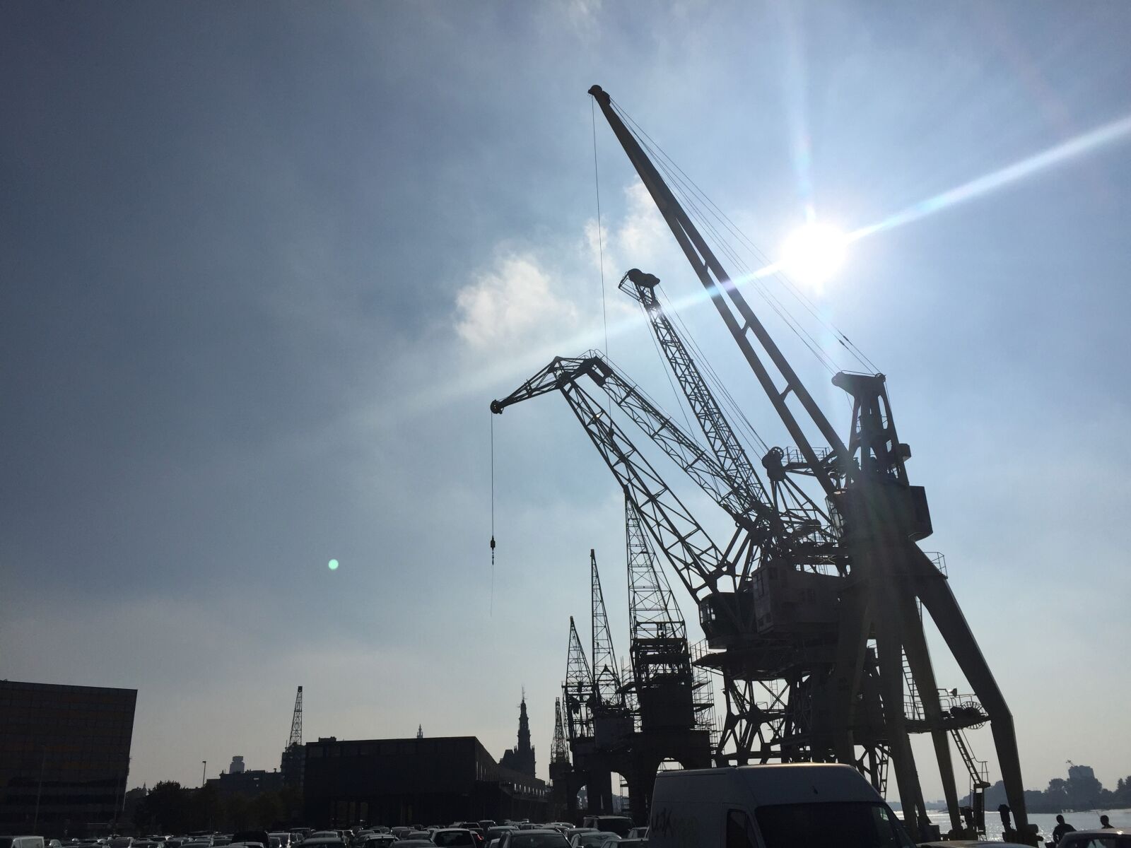 Apple iPhone 6 sample photo. Antwerp, industry, harbour photography