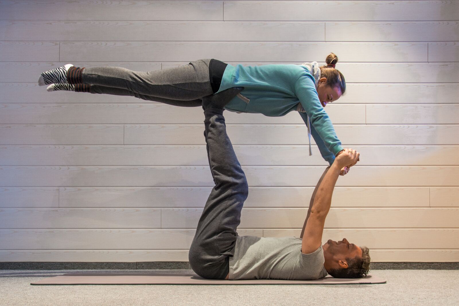 Nikon D7100 sample photo. Acro-yoga, yoga, sport photography