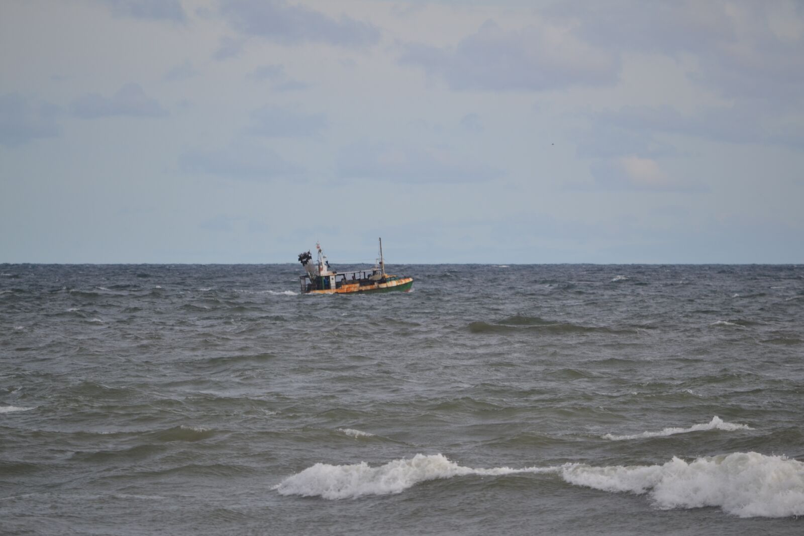 Nikon D3100 sample photo. Cutter, the baltic sea photography