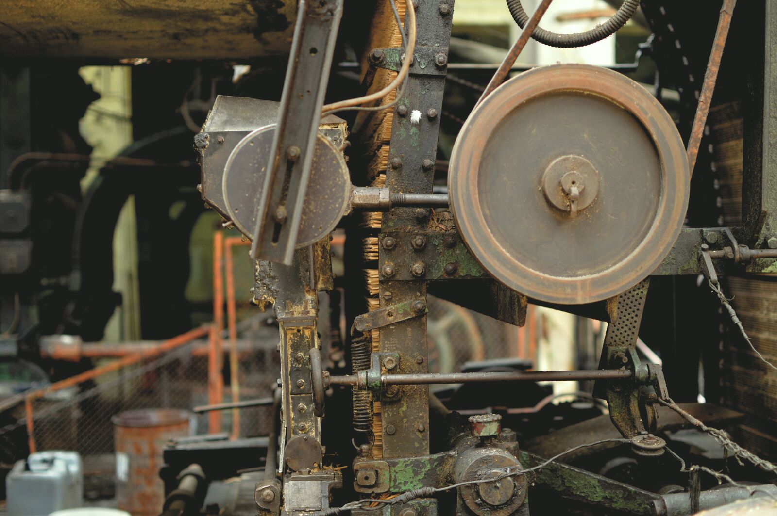 Nikon D3200 sample photo. Machine, the industry, technology photography