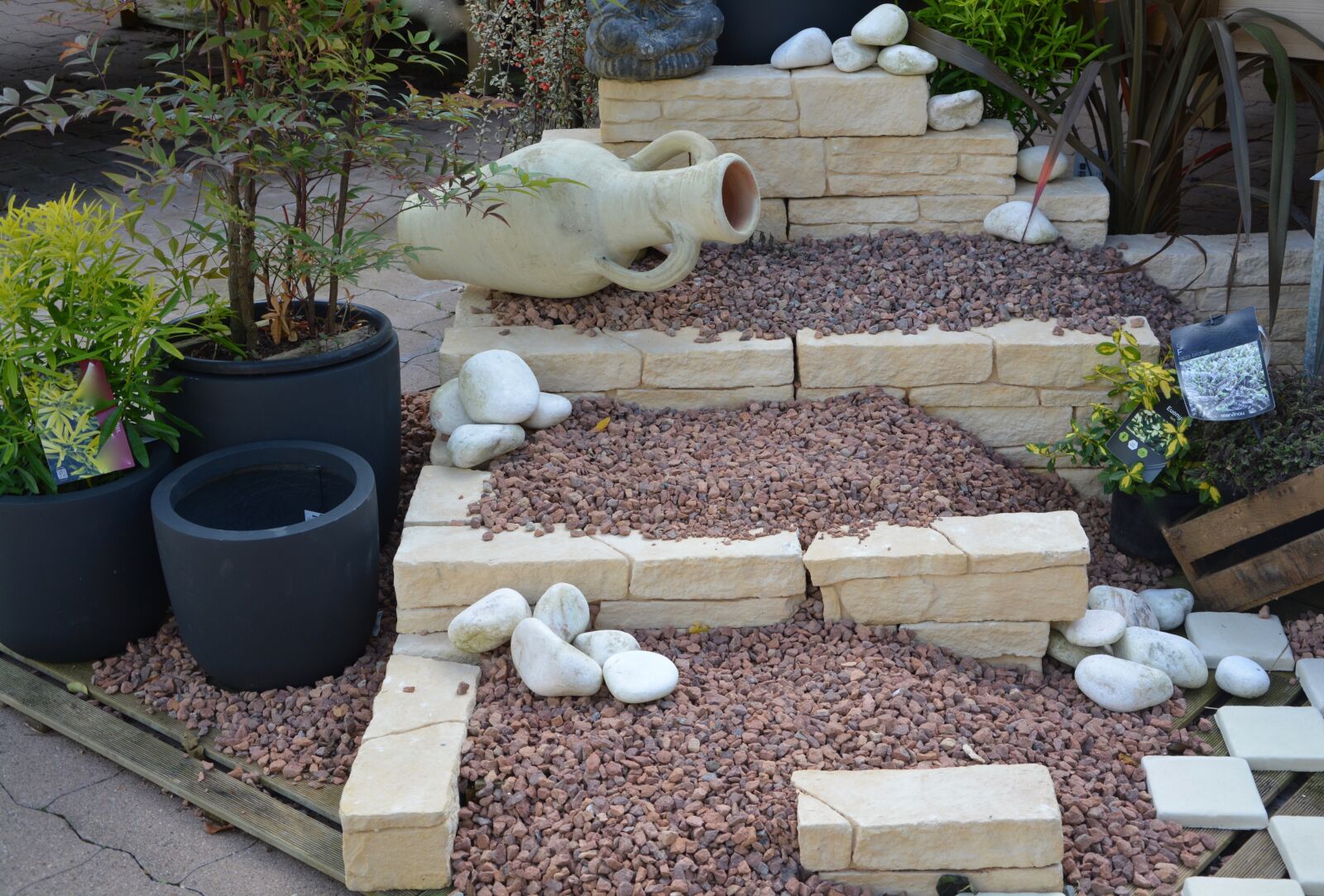 Nikon D5200 sample photo. D coration jardin, zen photography